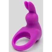Фиолетовое эрекционное виброкольцо Happy Rabbit Cock Ring Kit - Happy Rabbit - в Краснодаре купить с доставкой