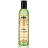 Массажное масло Naturals Vanilla Sandalwood с ароматом ванили и сандала - 236 мл. - Kama Sutra - купить с доставкой в Краснодаре