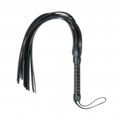 Черный флоггер Flogger Whip - 46 см. - Easy toys - купить с доставкой в Краснодаре