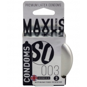 Экстремально тонкие презервативы в железном кейсе MAXUS Extreme Thin - 3 шт. - Maxus - купить с доставкой в Краснодаре