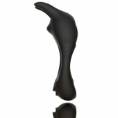 Черное эрекционное кольцо с двумя моторами Zeus Dual Vibe Cock Ring - FeelzToys - в Краснодаре купить с доставкой
