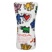 Мастурбатор-туба Keith Haring Soft Tube CUP - Tenga - в Краснодаре купить с доставкой
