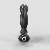 Черный вибромассажер простаты и промежности Prostate Pro с пультом ДУ - Bathmate - в Краснодаре купить с доставкой