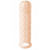 Телесный фаллоудлинитель Homme Long - 15,5 см. - Lola Games - в Краснодаре купить с доставкой