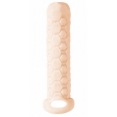 Телесный фаллоудлинитель Homme Long - 13,5 см. - Lola Games - в Краснодаре купить с доставкой