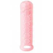 Розовый фаллоудлинитель Homme Long - 15,5 см. - Lola Games - в Краснодаре купить с доставкой