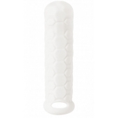 Белый фаллоудлинитель Homme Long - 15,5 см. - Lola Games - в Краснодаре купить с доставкой