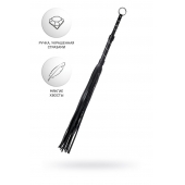 Черный флоггер Anonymo - 64 см. - ToyFa - купить с доставкой в Краснодаре Черный флоггер Anonymo - 64 см. - ToyFa - купить с доставкой в Краснодаре