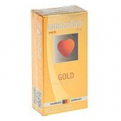 Презервативы Masculan Ultra Gold с золотым напылением и ароматом ванили - 10 шт. - Masculan - купить с доставкой в Краснодаре Презервативы Masculan Ultra Gold с золотым напылением и ароматом ванили - 10 шт. - Masculan - купить с доставкой в Краснодаре