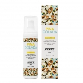 Разогревающее массажное масло с ароматом пина колада Gourmet Pina Colada - 50 мл. - Exsens - купить с доставкой в Краснодаре