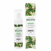 Разогревающее массажное масло с ароматом мохито Gourmet Mint Mojito - 50 мл. - Exsens - купить с доставкой в Краснодаре