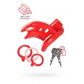 Красный мужской пояс верности из пластика - ToyFa - купить с доставкой в Краснодаре