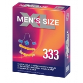 Стимулирующая насадка на пенис MEN SIZE 333 - Sitabella - в Краснодаре купить с доставкой