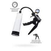 Прозрачная механическая помпа для пениса Viggo - Sexus - в Краснодаре купить с доставкой