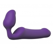 Фиолетовый безремневой страпон Queens L - Adrien Lastic - купить с доставкой в Краснодаре