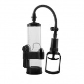 Прозрачная вакуумная помпа с вибрацией Vibrating Penis Pump - Dream Toys - в Краснодаре купить с доставкой