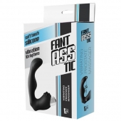 Черный вибромассажер простаты FantASStic Vibrating Prostate Massager - 11,3 см. - Dream Toys - в Краснодаре купить с доставкой