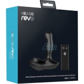 Черный вибратор-ротатор для стимуляции простаты Nexus Revo Air - Nexus Range - в Краснодаре купить с доставкой