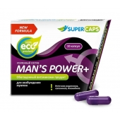 Возбуждающее средство для мужчин Mans Power plus - 10 капсул (0,35 гр.) +1 в подарок - SuperCaps - купить с доставкой в Краснодаре