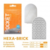 Карманный мастурбатор HEXA-BRICK - Tenga - в Краснодаре купить с доставкой