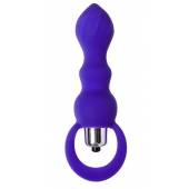 Фиолетовая анальная вибровтулка Curvy - 14 см. - ToyFa в Краснодаре Фиолетовая анальная вибровтулка Curvy - 14 см. - ToyFa