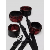 Изысканный набор фиксаций на кровати Reversible Under Mattress Restraint Set - Fifty Shades of Grey - купить с доставкой в Краснодаре