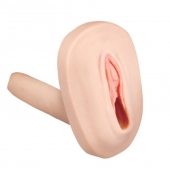 Мастурбатор-вагина с вибрацией и выносным пультом управления REALSTUFF SMOOTH   BALD - Dream Toys - в Краснодаре купить с доставкой