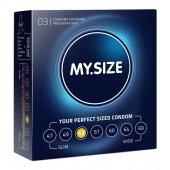 Презервативы MY.SIZE размер 53 - 3 шт. - My.Size - купить с доставкой в Краснодаре Презервативы MY.SIZE размер 53 - 3 шт. - My.Size - купить с доставкой в Краснодаре