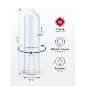 Презервативы MY.SIZE размер 60 - 3 шт. - My.Size - купить с доставкой в Краснодаре Презервативы MY.SIZE размер 60 - 3 шт. - My.Size - купить с доставкой в Краснодаре