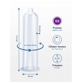 Презервативы MY.SIZE размер 69 - 3 шт. - My.Size - купить с доставкой в Краснодаре Презервативы MY.SIZE размер 69 - 3 шт. - My.Size - купить с доставкой в Краснодаре