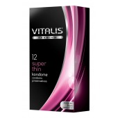 Ультратонкие презервативы VITALIS PREMIUM super thin - 12 шт. - Vitalis - купить с доставкой в Краснодаре