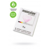 Супертонкие презервативы Masculan Pur - 3 шт. - Masculan - купить с доставкой в Краснодаре