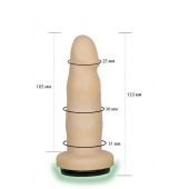 Телесная насадка Harness - 13,3 см. - LOVETOY (А-Полимер) - купить с доставкой в Краснодаре