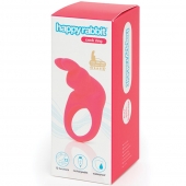 Розовое эрекционное виброкольцо Happy Rabbit Rechargeable Rabbit Cock Ring - Happy Rabbit - в Краснодаре купить с доставкой