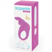 Фиолетовое эрекционное виброкольцо Happy Rabbit Rechargeable Rabbit Cock Ring - Happy Rabbit - в Краснодаре купить с доставкой