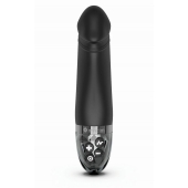 Черный вибратор с электростимуляцией Real Deal Neal - 16,5 см. - MyStim - купить с доставкой в Краснодаре