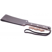 Гладкий мягкий удлиненный пэддл с заклепками - 32 см. - Crazy Handmade - купить с доставкой в Краснодаре Гладкий мягкий удлиненный пэддл с заклепками - 32 см. - Crazy Handmade - купить с доставкой в Краснодаре