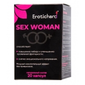Капсулы для женщин Erotichard sex woman - 20 капсул (0,370 гр.) - Erotic Hard - купить с доставкой в Краснодаре