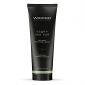 Массажный легкий крем WICKED Sage plus Sea Salt - 120 мл. - Wicked - купить с доставкой в Краснодаре