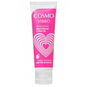 Возбуждающий гель на водно-силиконовой основе Cosmo Vibro с ароматом земляники - 50 гр. - Биоритм - купить с доставкой в Краснодаре