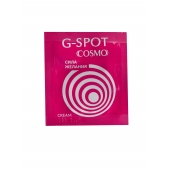 Стимулирующий интимный крем для женщин Cosmo G-spot - 2 гр. - Биоритм - купить с доставкой в Краснодаре