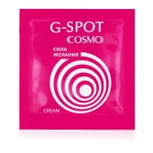 Стимулирующий интимный крем для женщин Cosmo G-spot - 2 гр. - Биоритм - купить с доставкой в Краснодаре