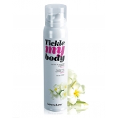 Массажная хрустящая пенка Tickle My Body Monoi с ароматом моной - 150 мл. - Love to Love - купить с доставкой в Краснодаре