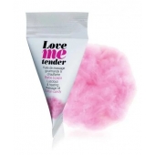 Съедобное согревающее массажное масло Love Me Tender Cotton Candy с ароматом сладкой ваты - 10 мл. - Love to Love - купить с доставкой в Краснодаре