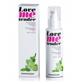 Съедобное согревающее массажное масло Love Me Tender Mojito с ароматом мохито - 100 мл. - Love to Love - купить с доставкой в Краснодаре