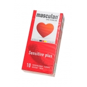 Презервативы Masculan Sensitive plus - 10 шт. - Masculan - купить с доставкой в Краснодаре