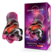 Разноцветный фантазийный мастурбатор - Bior toys - в Краснодаре купить с доставкой