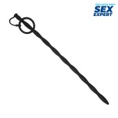 Черный стимулятор уретры Sex Expert - Sex Expert - купить с доставкой в Краснодаре