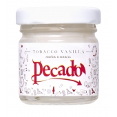 Массажная свеча Tobacco Vanilla - 35 мл. - Pecado - купить с доставкой в Краснодаре
