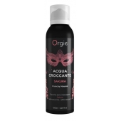 Хрустящая пенка для массажа Orgie Acqua Croccante Sakura с ароматом сакуры - 150 мл. - ORGIE - купить с доставкой в Краснодаре